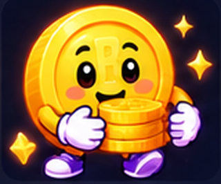 Boo holding coins